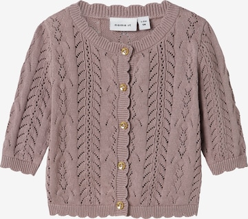 NAME ITKardigan 'NBFJollie' - ljubičasta boja: prednji dio