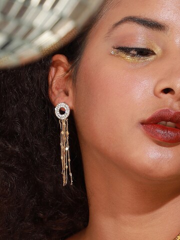Boucles d'oreilles ' Harshi ' SOHI en or : devant