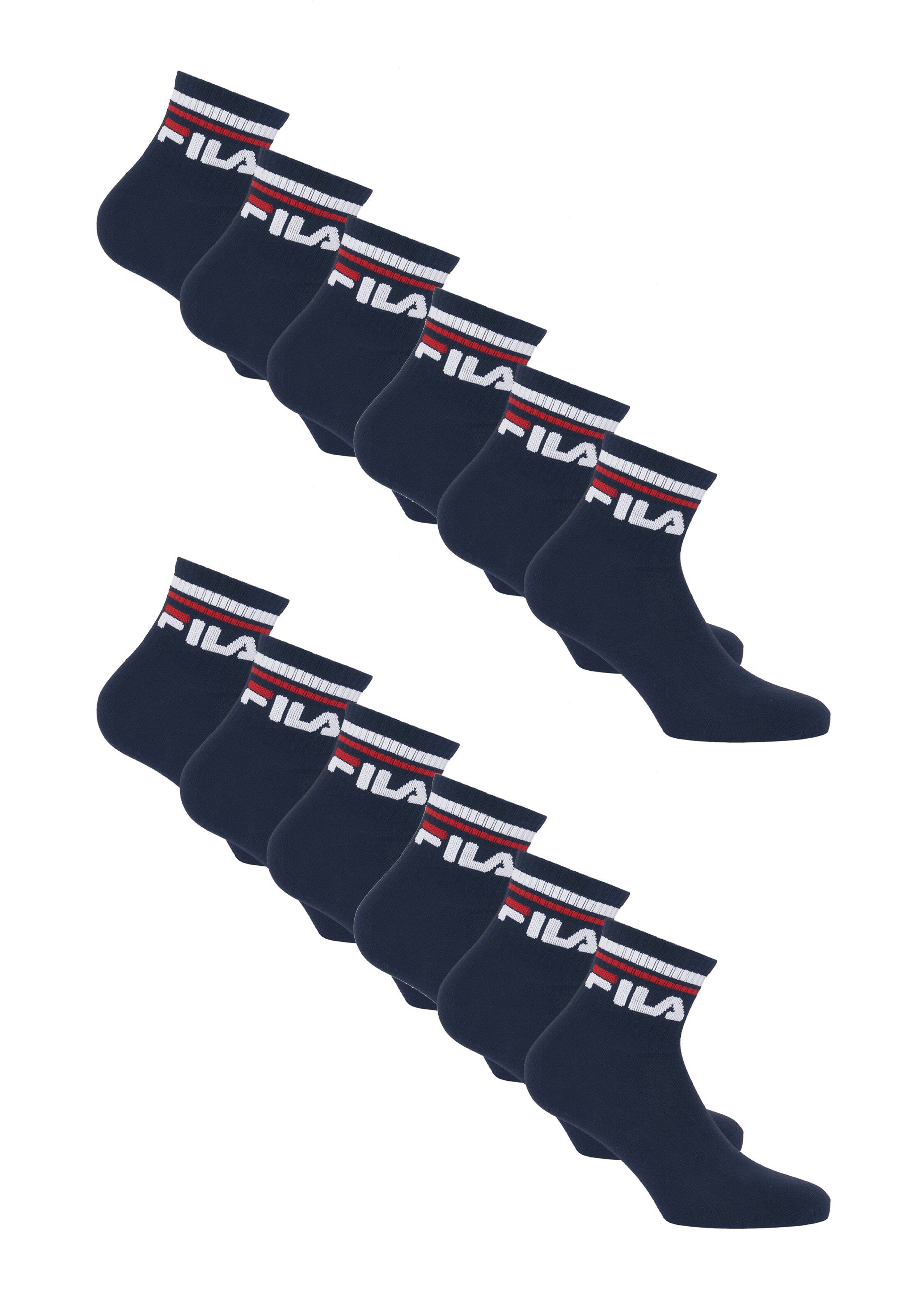 FILA Socks in Blue: front