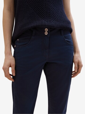 TOM TAILOR Tapered Hose in Blau