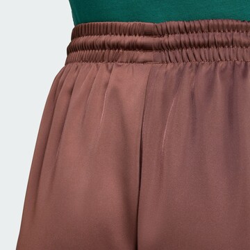 ADIDAS ORIGINALS Wide leg Trousers 'Adicolor' in Brown