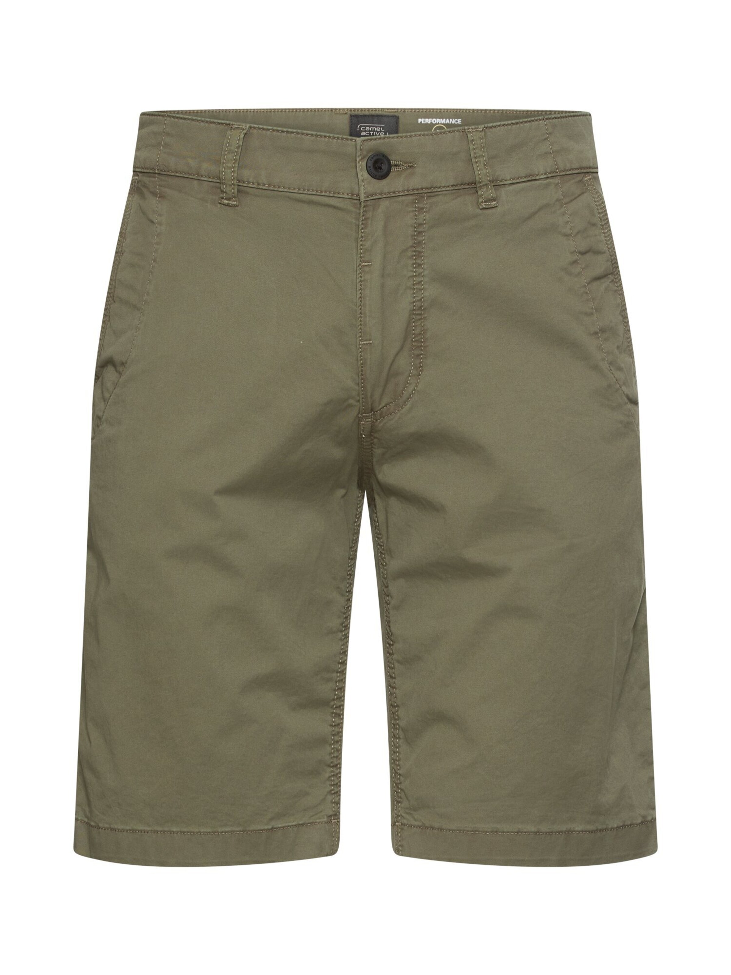 CAMEL ACTIVE Pants in Green: front
