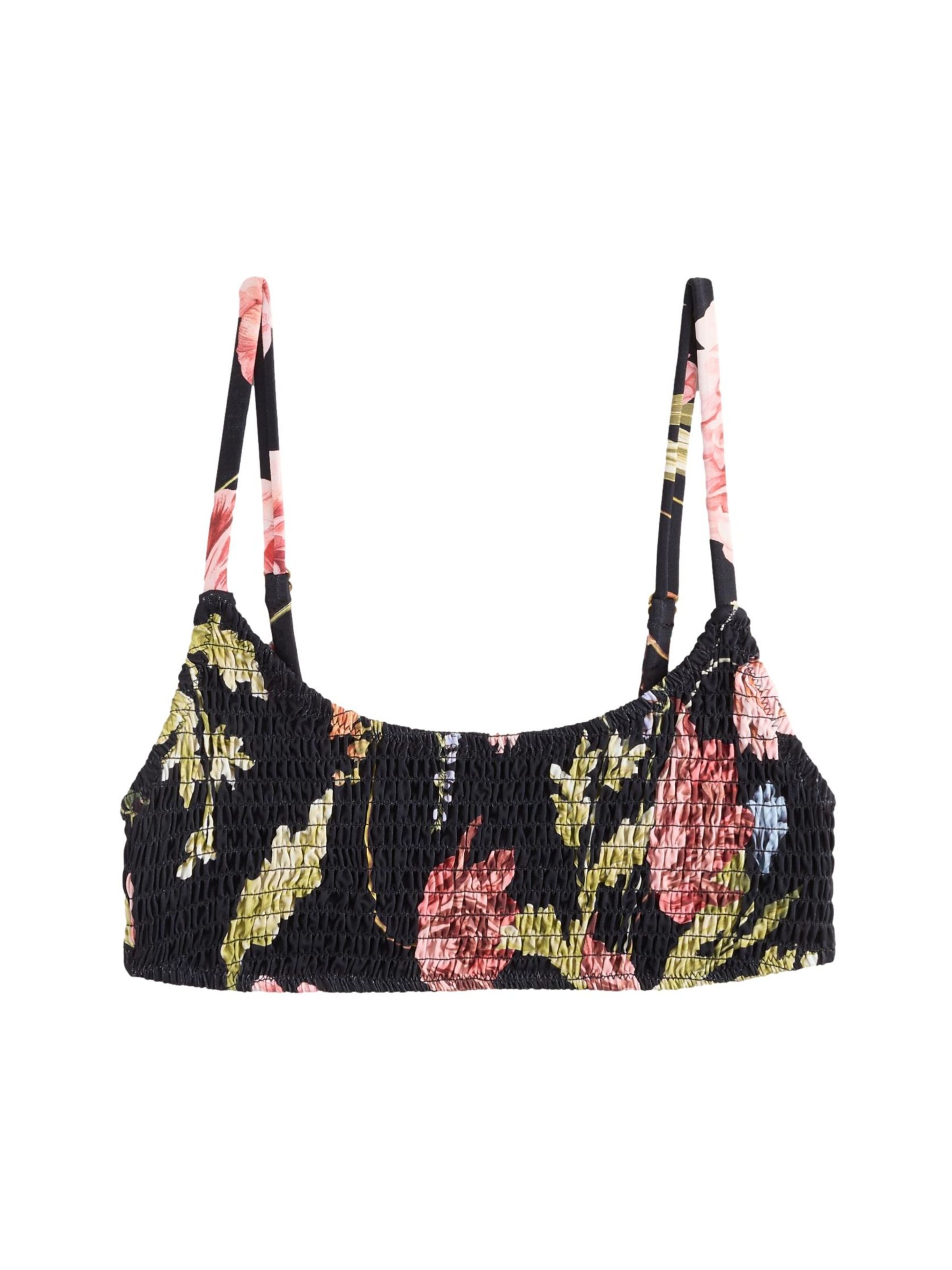 Next Korzetová Horní díl plavek – černá: přední strana