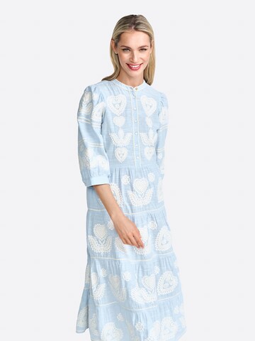 Robe Rich & Royal en bleu : devant