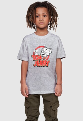 ABSOLUTE CULT T-Shirt 'Tom And Jerry' in Grau: predná strana