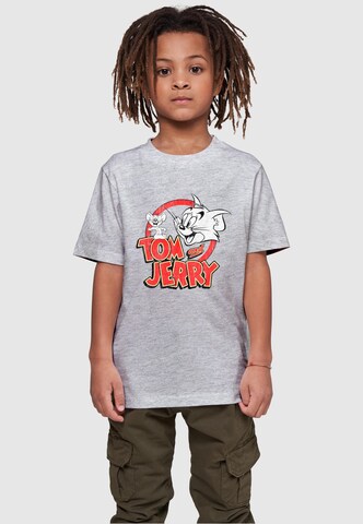ABSOLUTE CULT T-Shirt 'Tom And Jerry' in Grau: Vorderseite