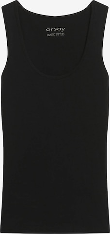 Orsay Top in Black: front