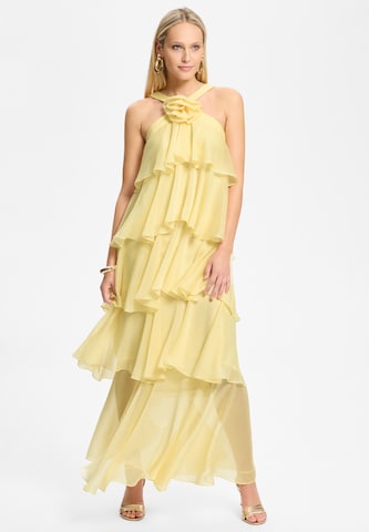 SWING Abendkleid in Gelb: Vorderseite