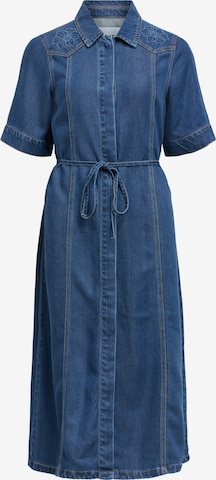 OBJECTKošulja haljina 'OBJFrame' - plava boja: prednji dio