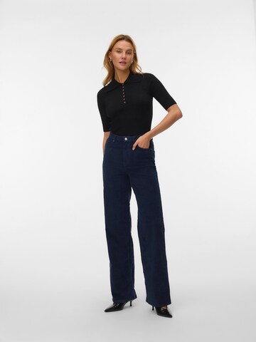VERO MODA Wide leg Trousers 'VMTessa' in Blue