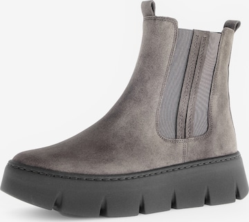 GABOR Chelsea boots in Grey: front