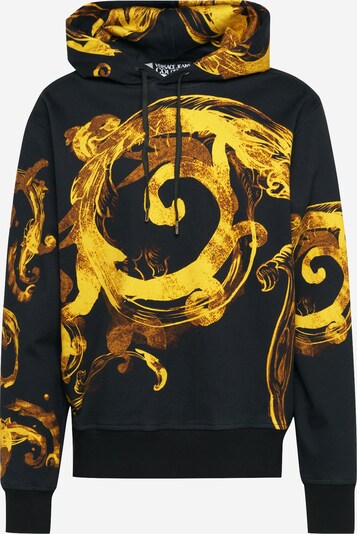 Versace Jeans Couture Sweater majica u smeđa / žuta / crna, Pregled proizvoda