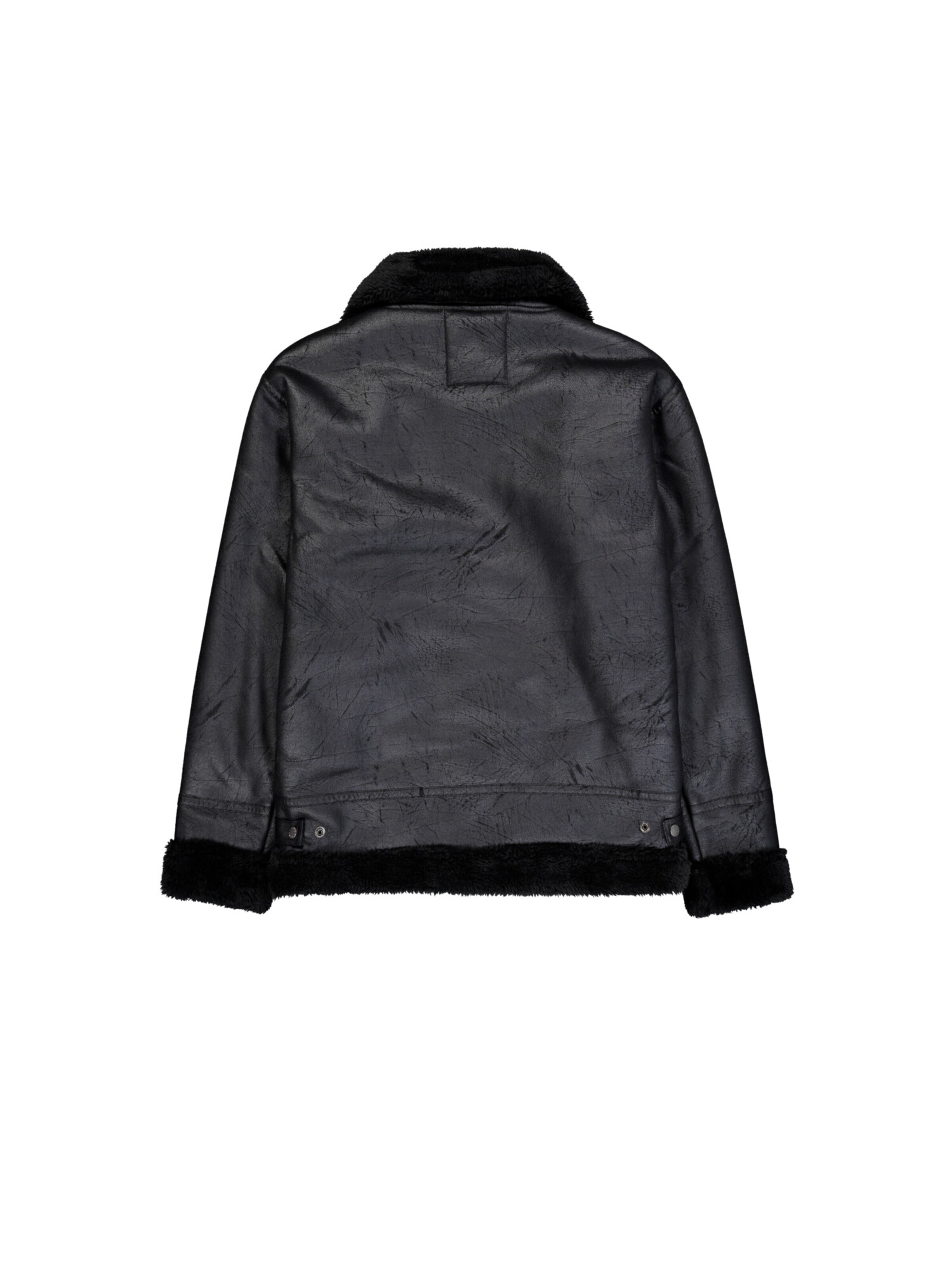 ALPHA INDUSTRIES Between-Season Jacket 'B3 FL' in Black