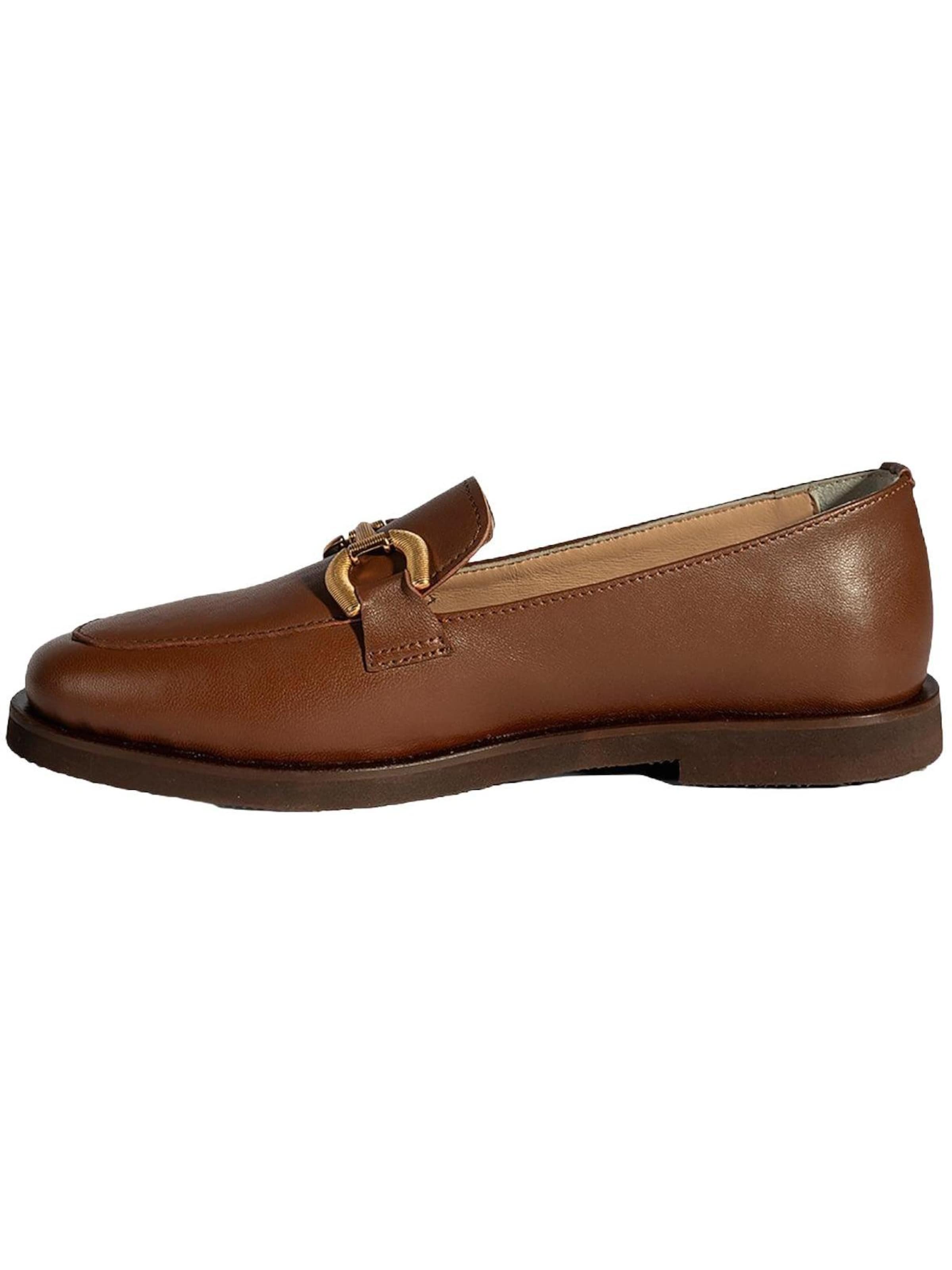Mocassin Desa en marron : devant