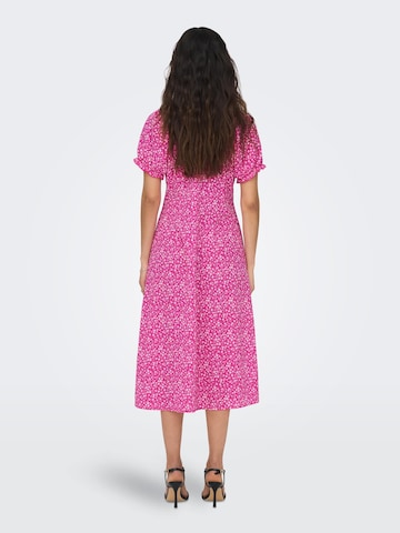 ONLY - Vestido 'Kai' em rosa