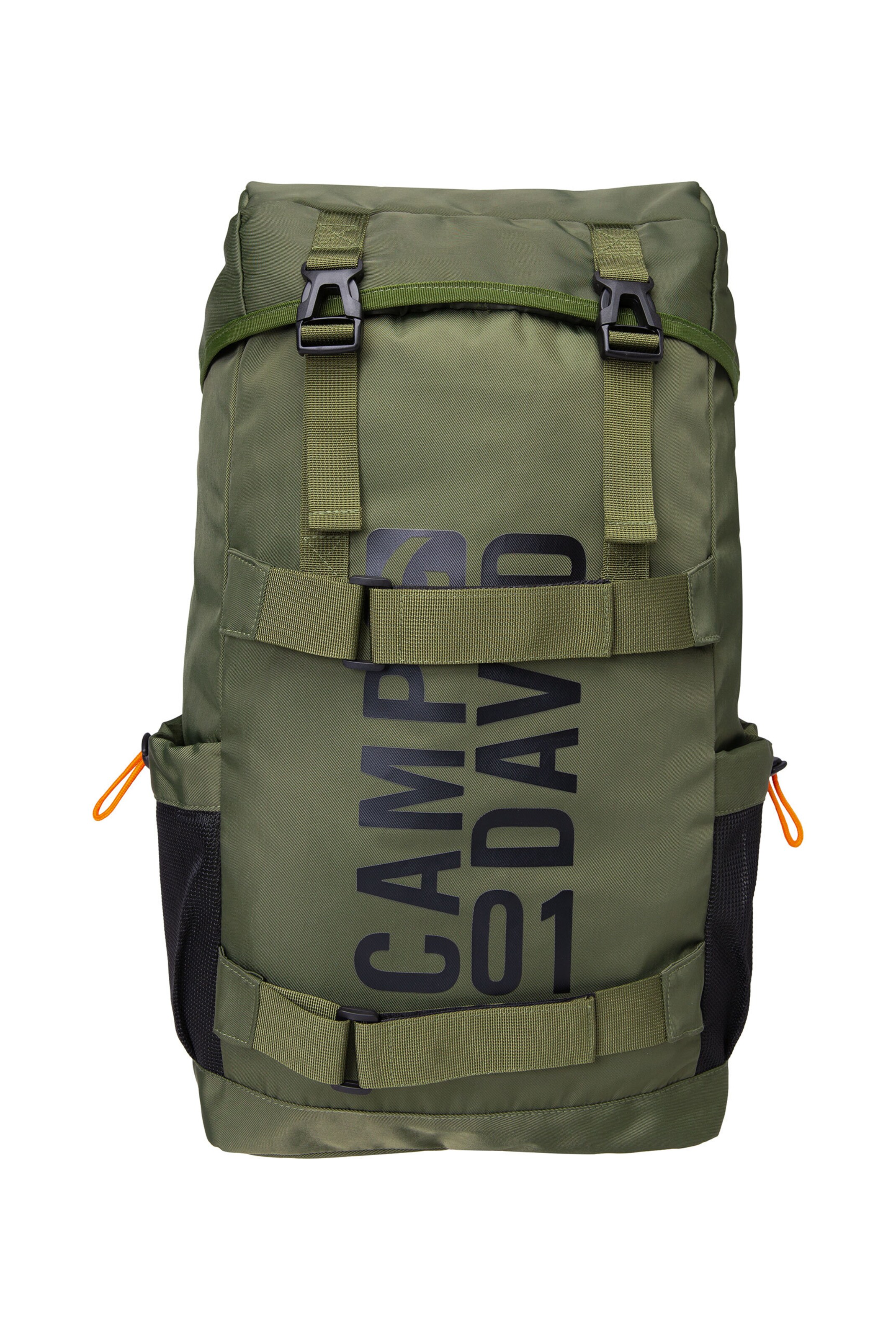 CAMP DAVID Backpack in Green: front