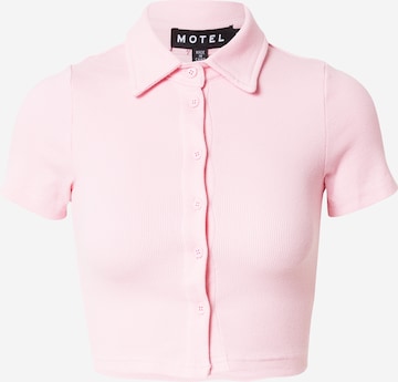 T-shirt 'Panya' Motel en rose : devant