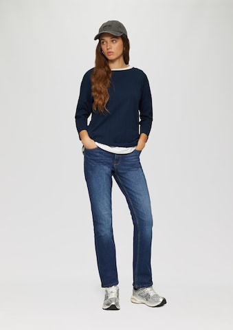 QS Shirt in Blauw