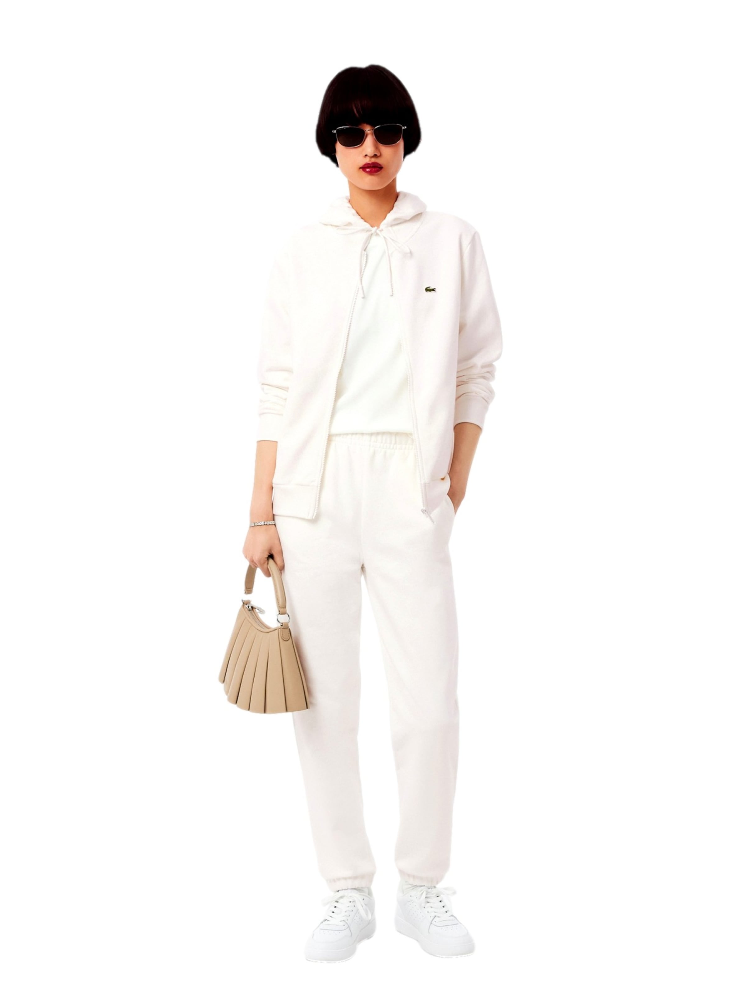 LACOSTE Sweatvest in Wit