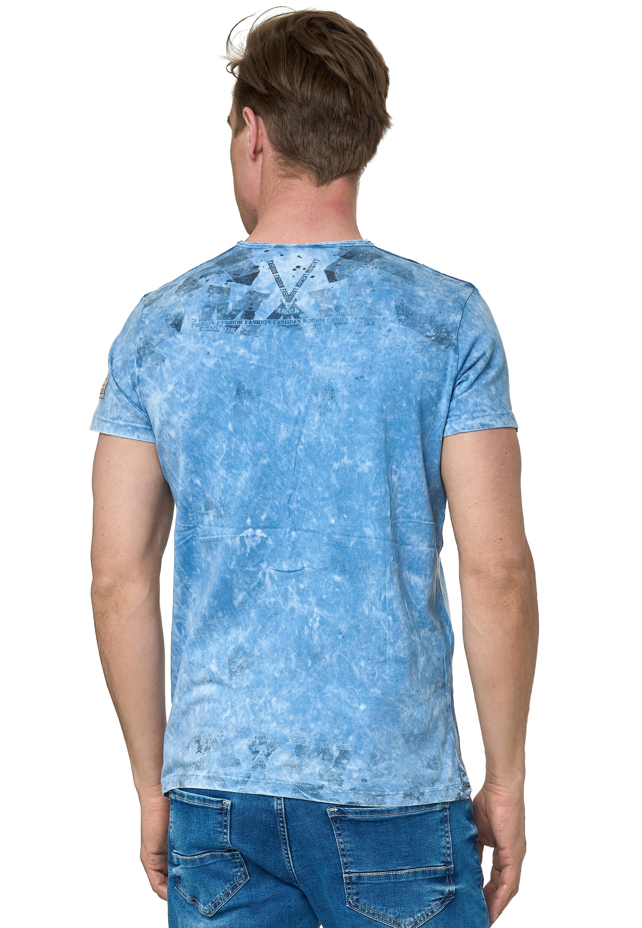 Rusty Neal T-Shirt in Blau