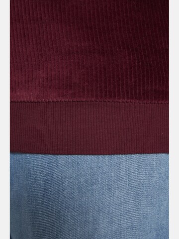 Sweat-shirt Charles Colby en rouge