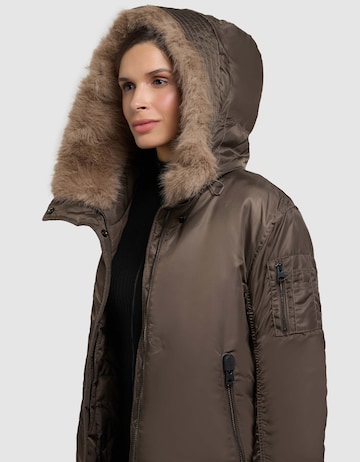 Veste d’hiver 'Oliva' khujo en marron