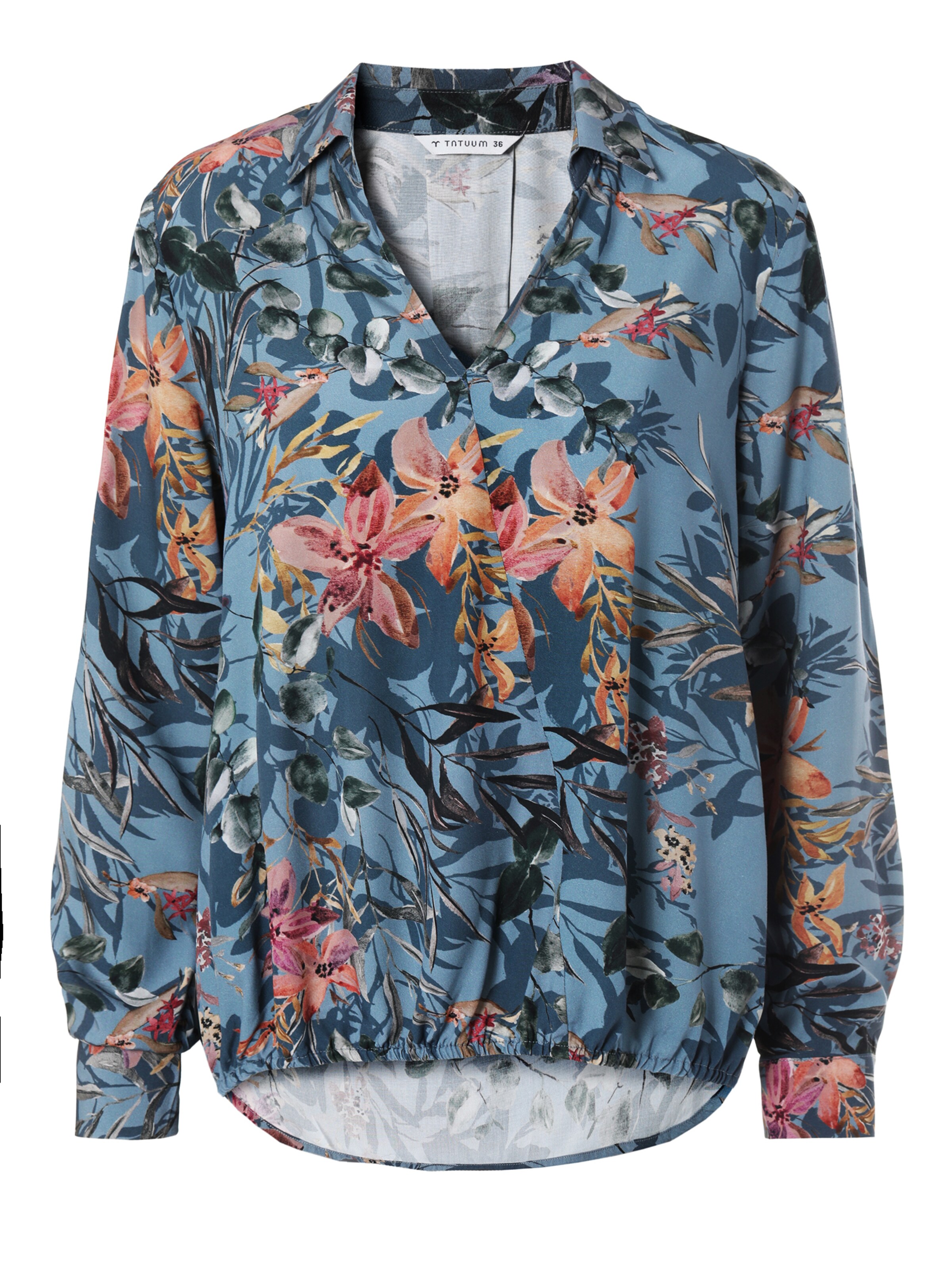 TATUUM Bluse 'SASENAK' in Blau: Vorderseite