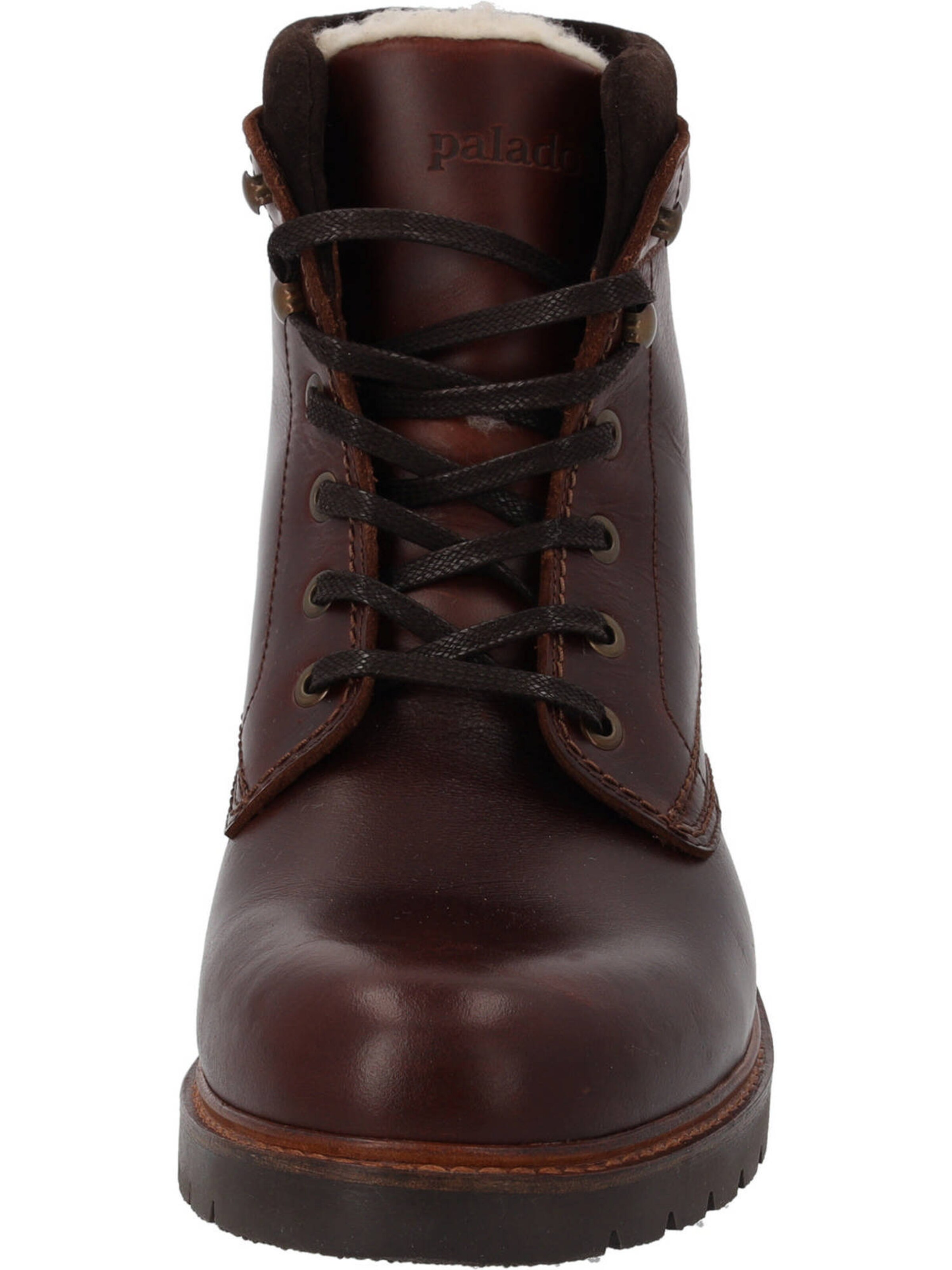 Palado Ботинки на шнуровке 'Ocobs' в Коричневый