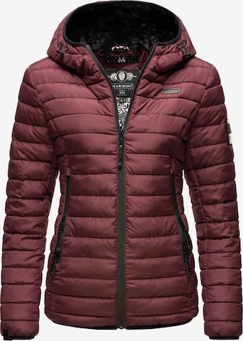 MARIKOO Winter Jacket 'Jaylaa' in Red: front