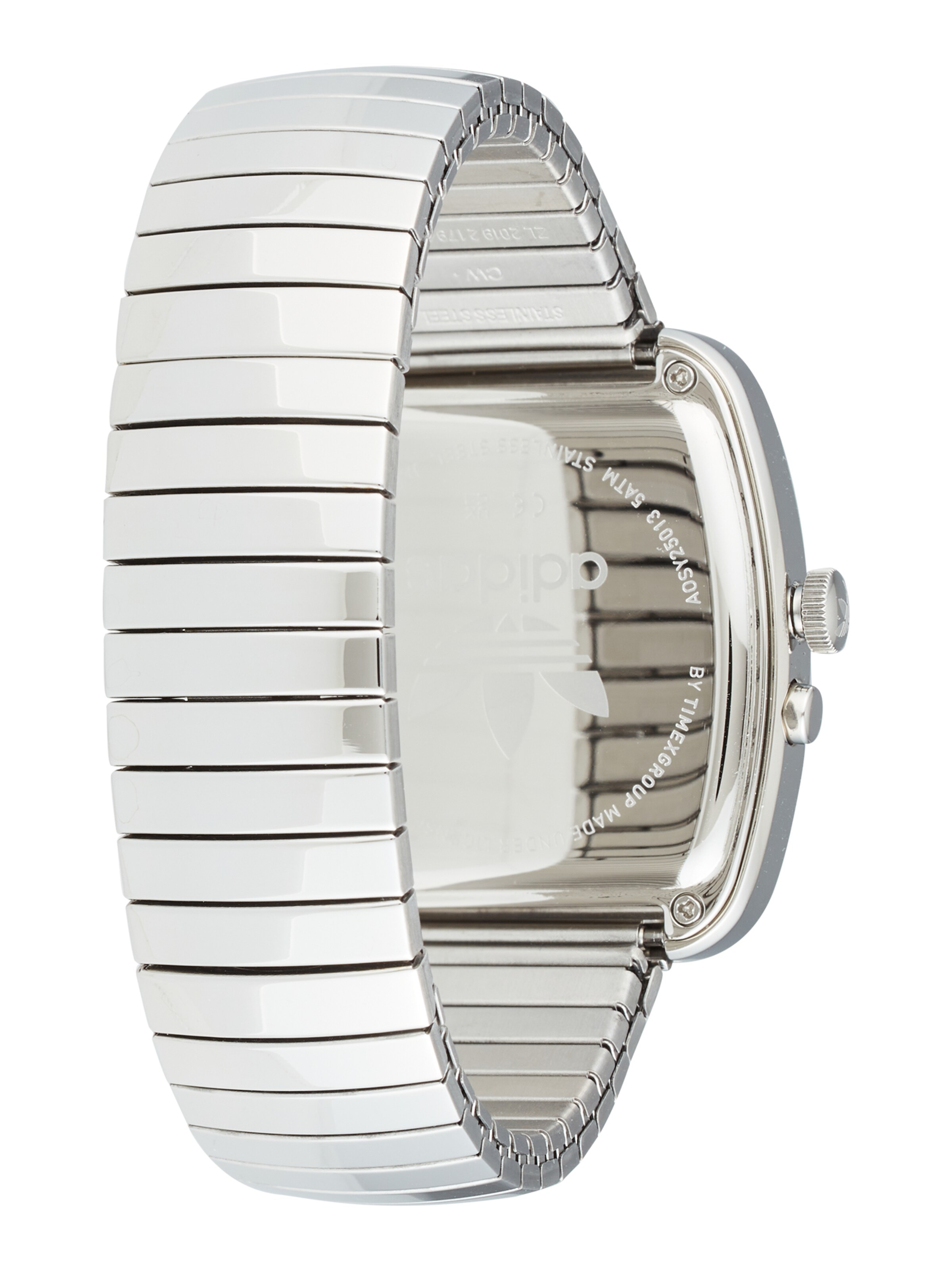 ADIDAS ORIGINALS Ψηφιακό ρολόι 'Retro Wave Three' σε ασημί