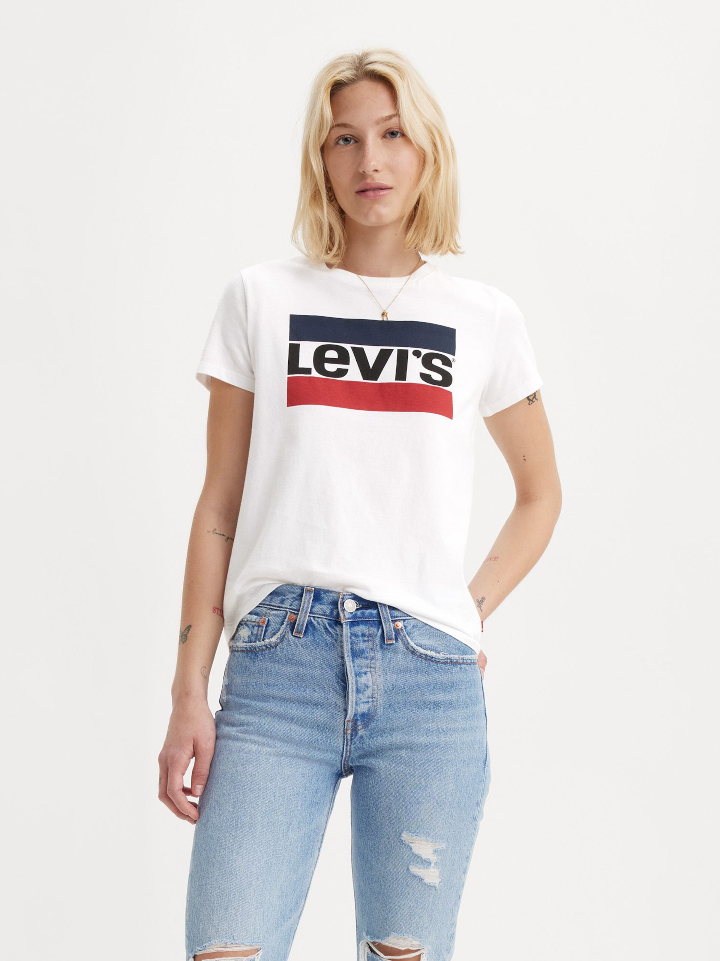 LEVI S T Shirt The Perfect Tee in WeiB ABOUT YOU