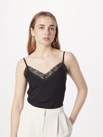 ABOUT YOU Top 'Ronja' in Black: front