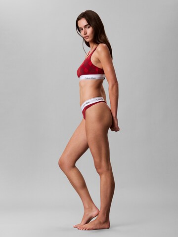 Calvin Klein Underwear String in Red