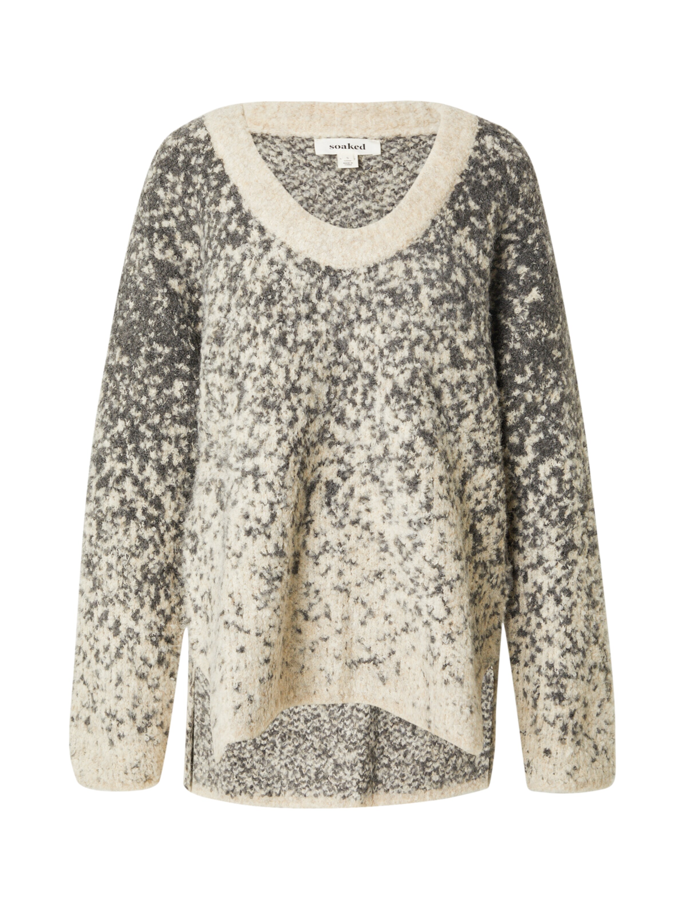 Pulover 'Venessa' de la SOAKED IN LUXURY pe bej: față