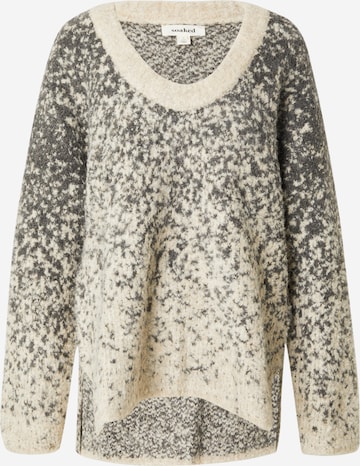 SOAKED IN LUXURY Neulepaita 'Venessa' värissä beige: etupuoli