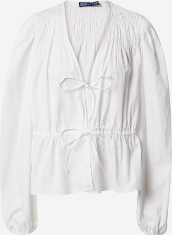 Polo Ralph Lauren - Blusa 'ELEI' em branco: frente
