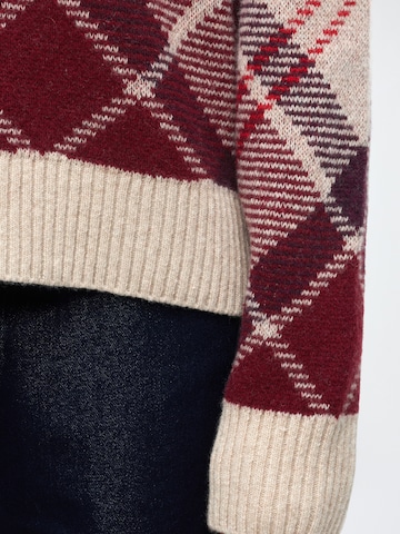 Pull-over 'Stevie' Barbour en rouge
