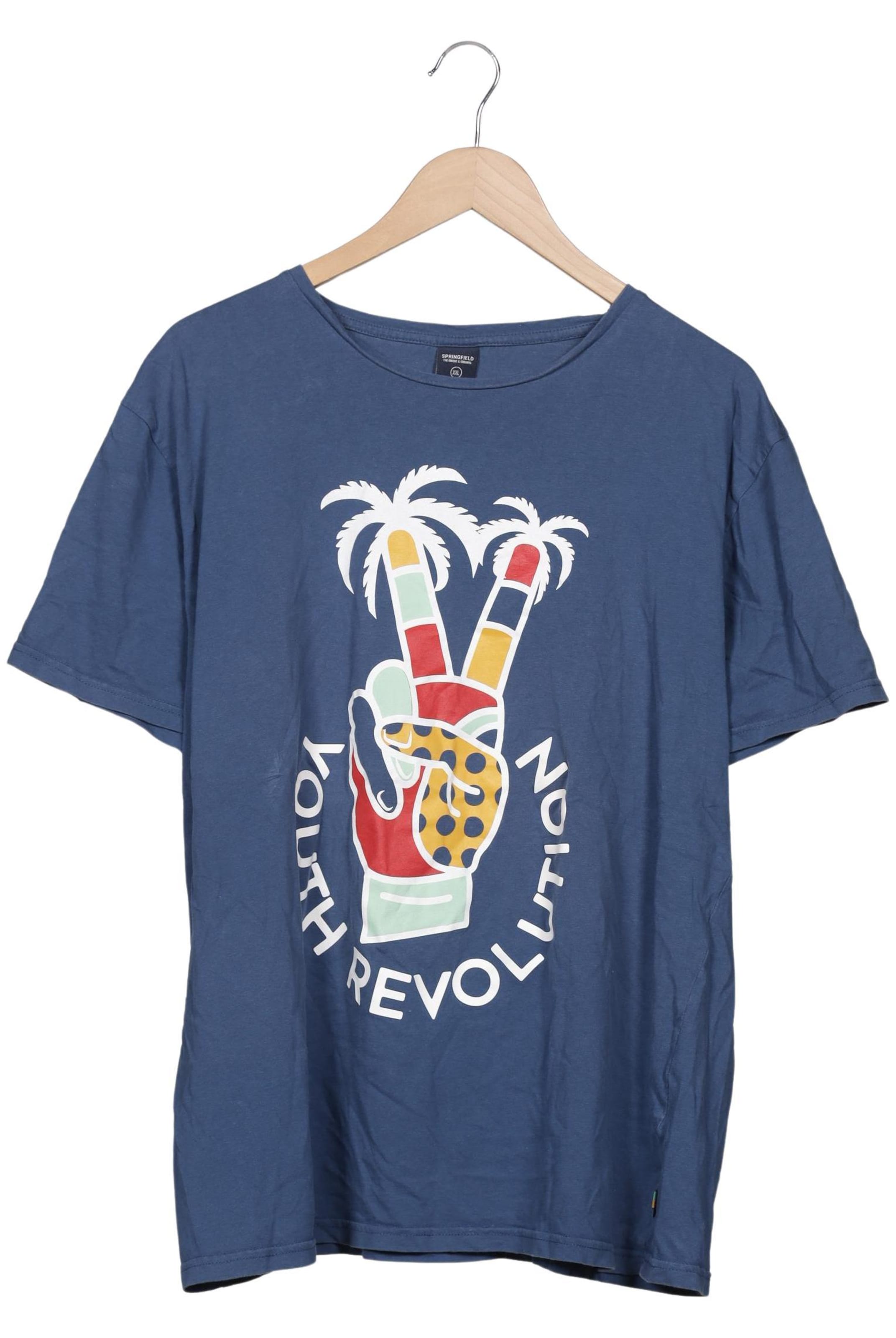 Springfield Shirt in XXL in Blue: front