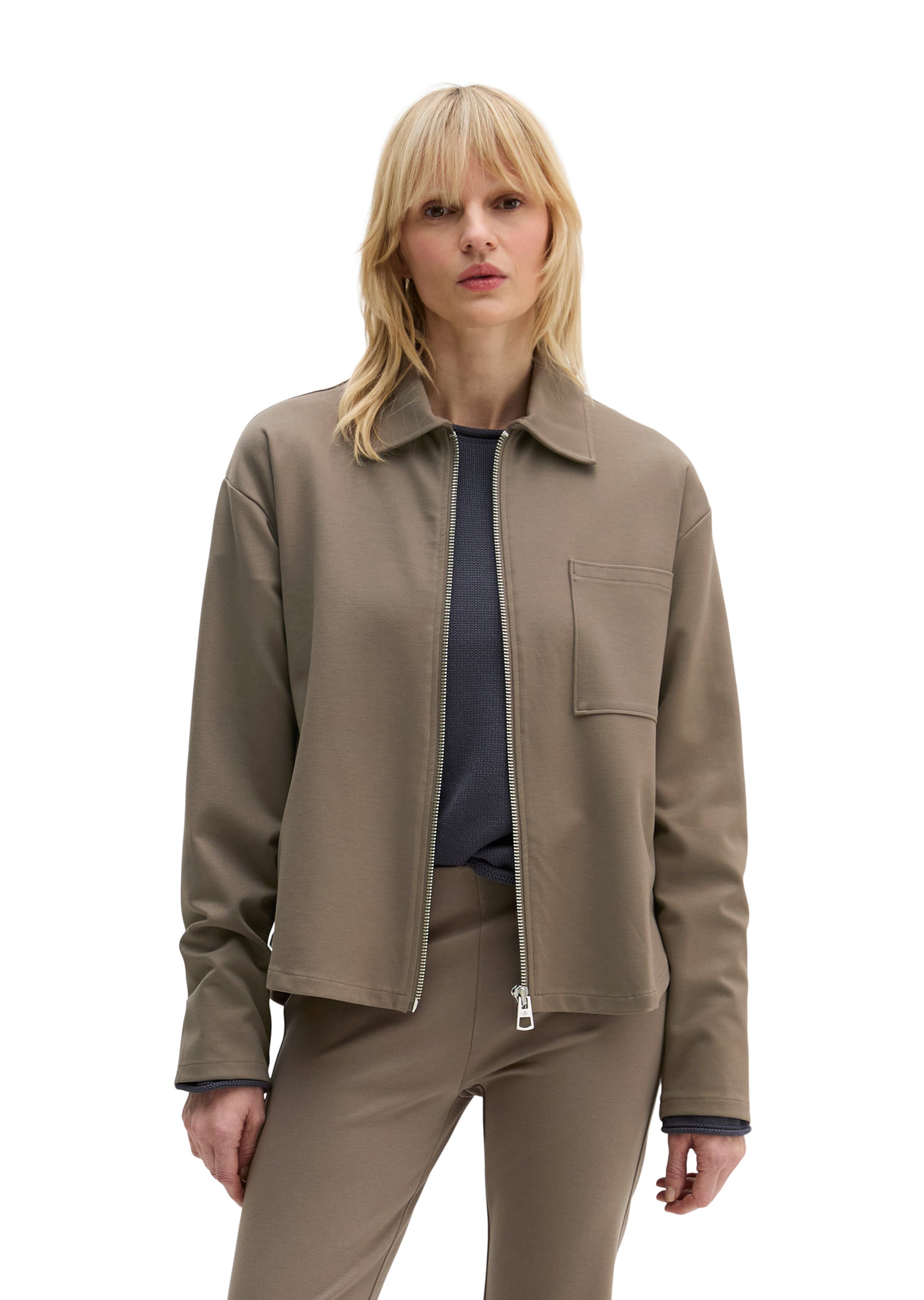 Marc O'Polo Jacke in Braun: Vorderseite