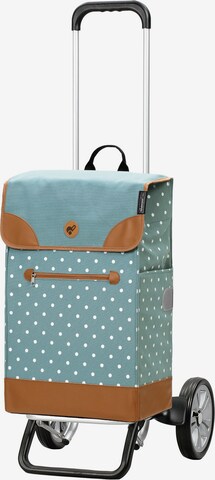 Andersen Shopper Trolley 'Alu Star' in Grün: predná strana