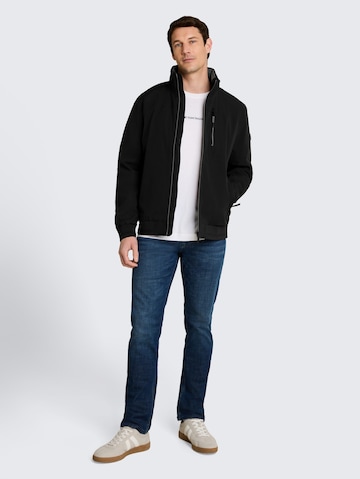 TOM TAILOR Between-Season Jacket in Black
