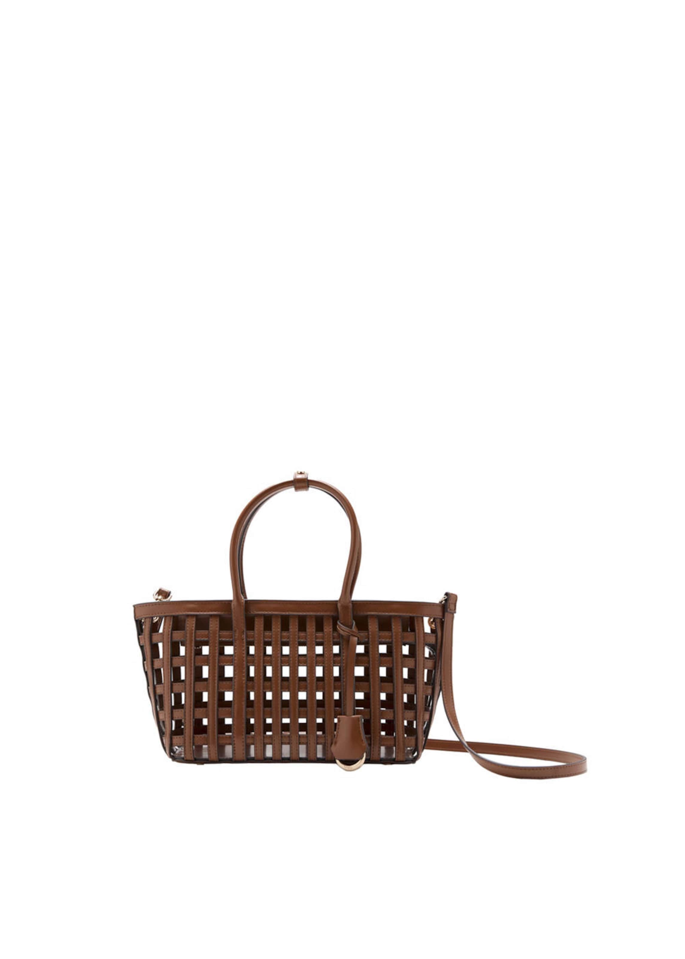 MANGO Handbag 'Cesta' in Dark brown, Item view
