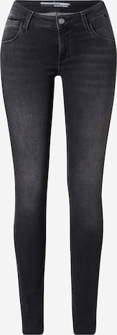 Mavi Skinny Jeans 'Adriana' in Zwart: voorkant