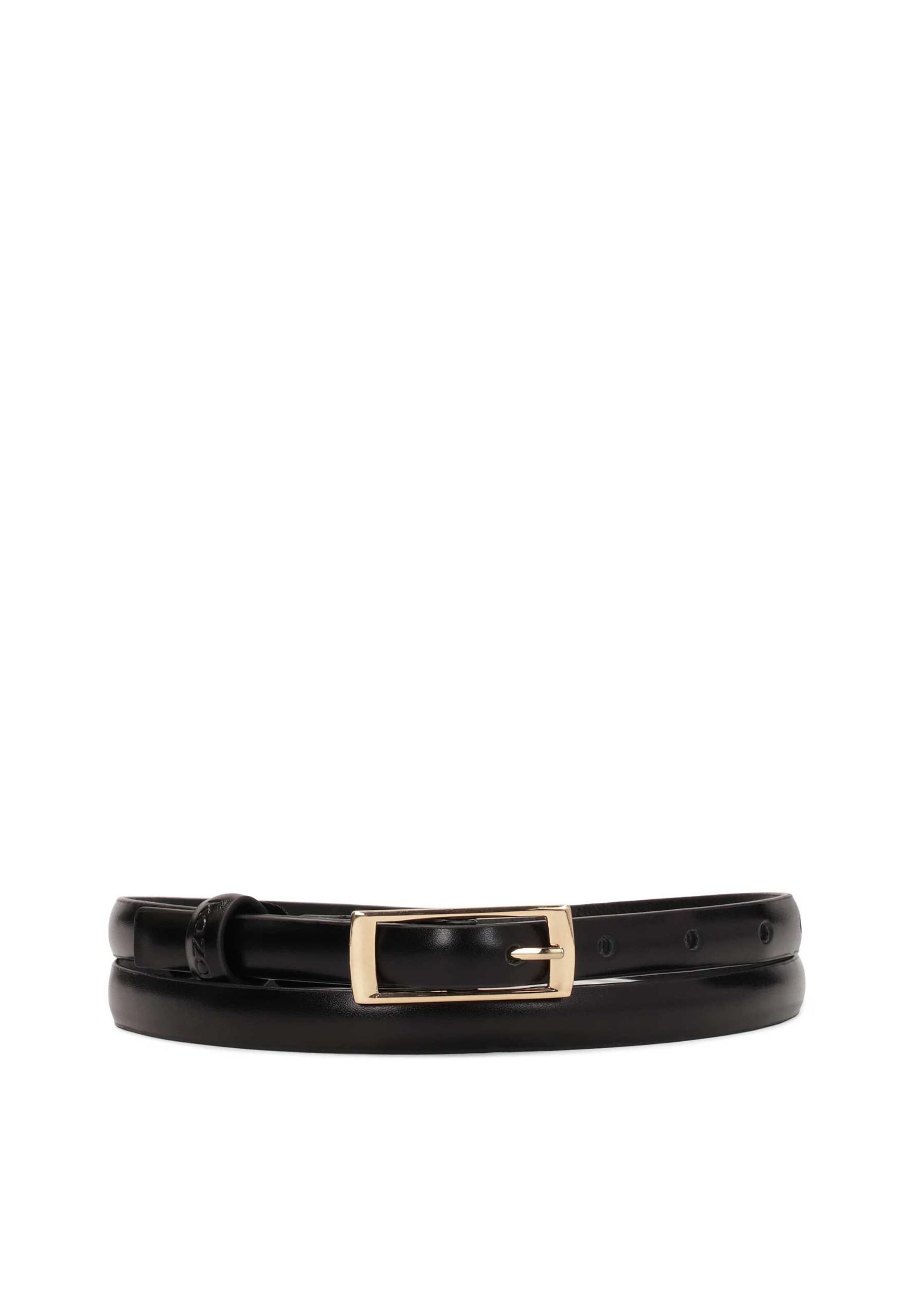 Kazar Belt in Black: front