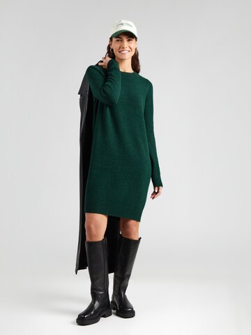 VERO MODA Gebreide jurk 'VMBOOM' in Groen: voorkant