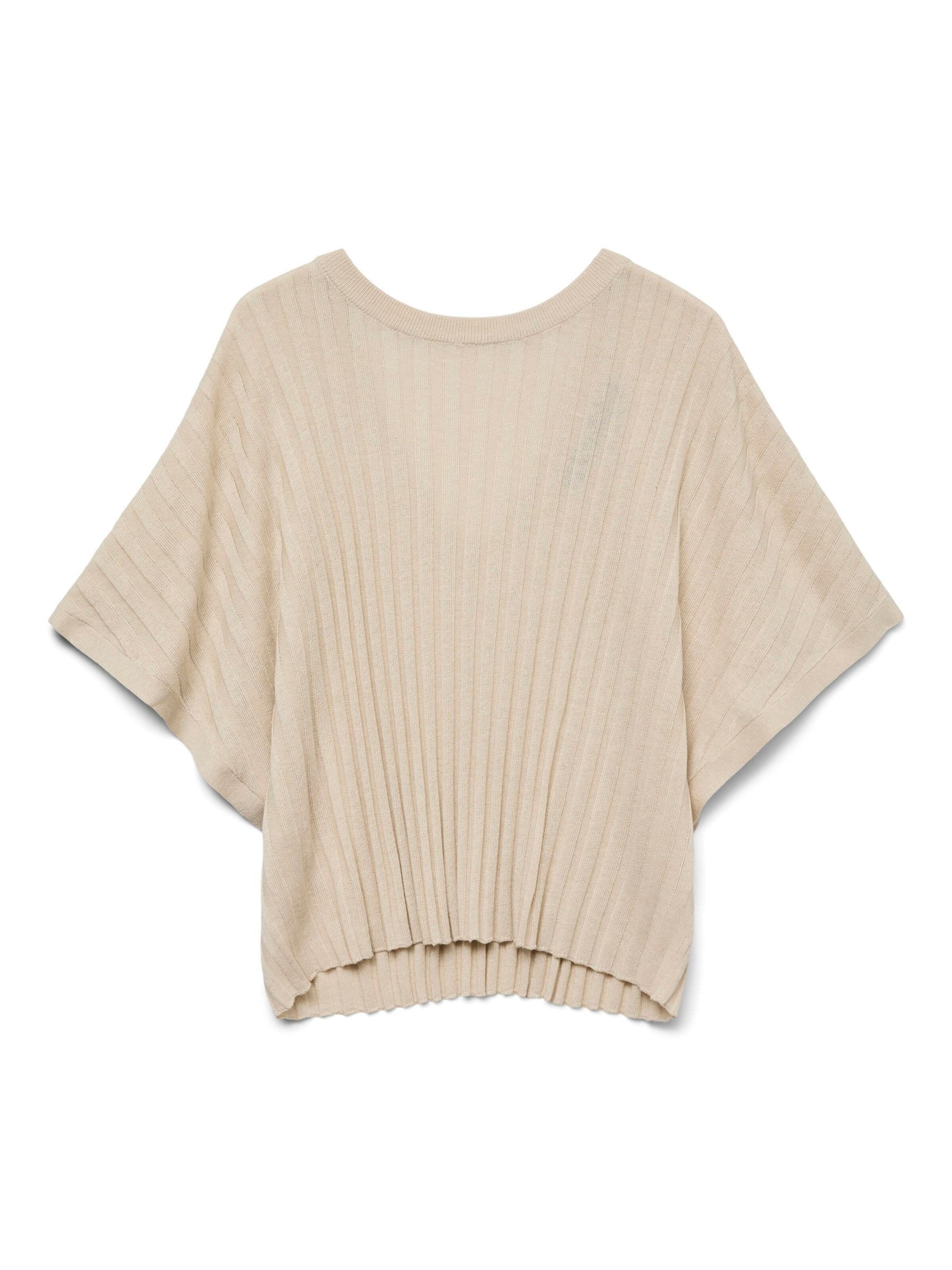 VERO MODA Trui 'VMBARBADOS' in Beige: voorkant