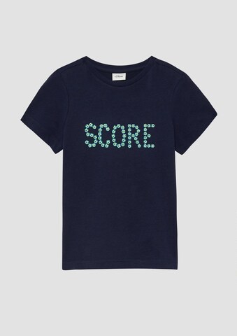 T-Shirt s.Oliver en bleu
