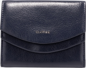 Maître Portemonnee 'Leisel Deda' in Blauw: voorkant
