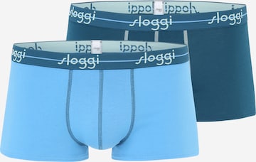 Boxers SLOGGI en bleu : devant