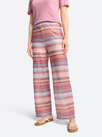 Wide Leg Pantalon Rich & Royal en mélange de couleurs : devant